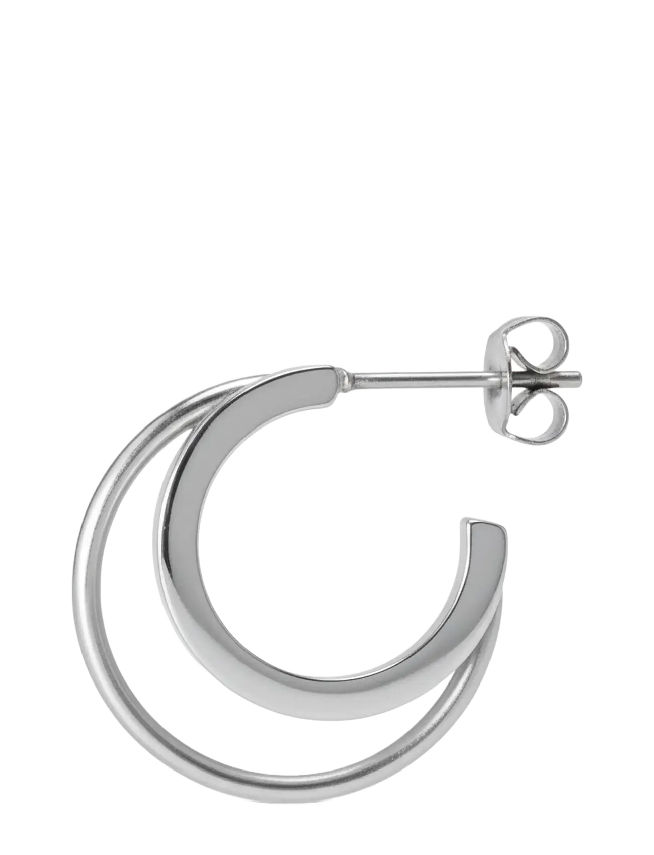 Jane Koenig - Double Olympia Hoop - hoops - silver - 2