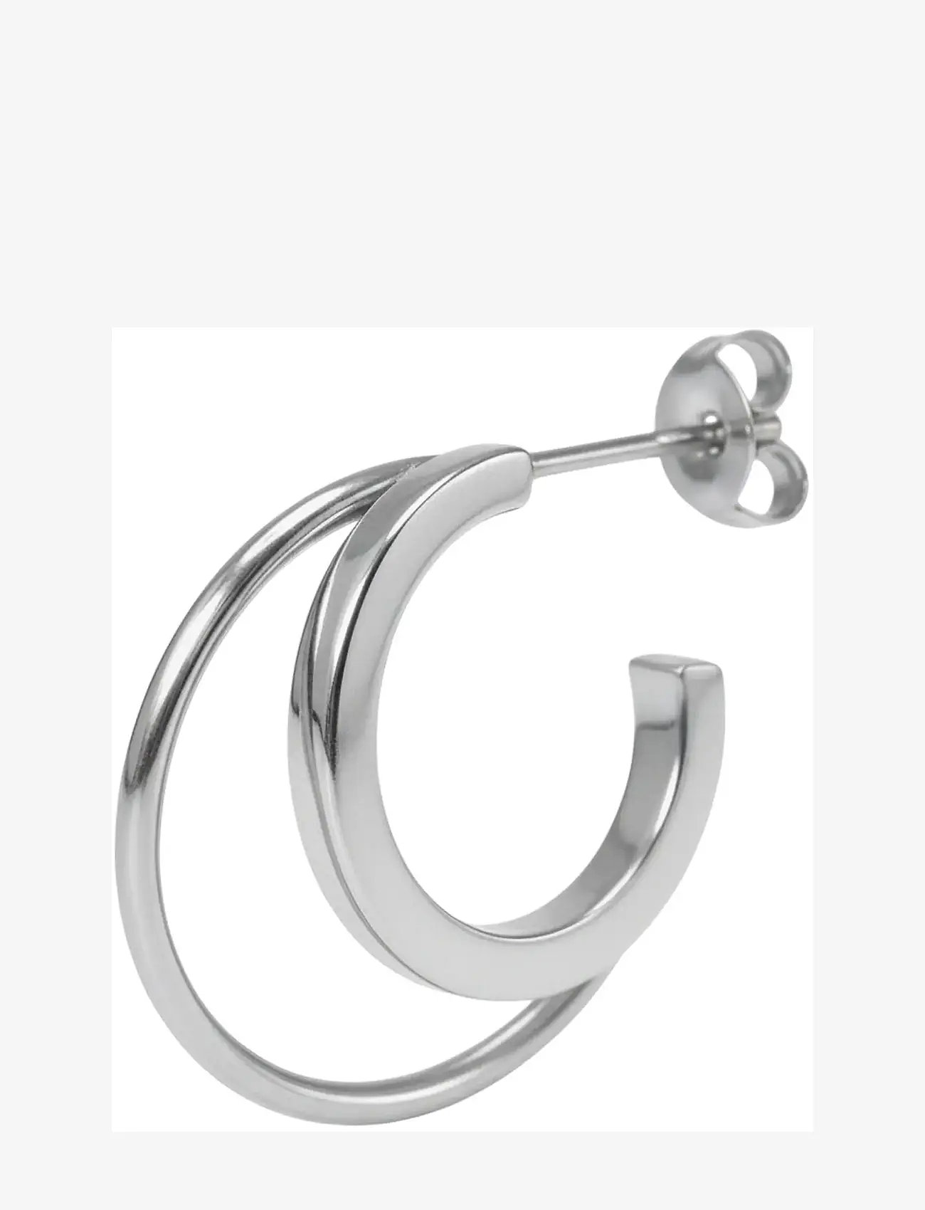 Jane Koenig - Double Olympia Hoop - creoler & hoops - silver - 0