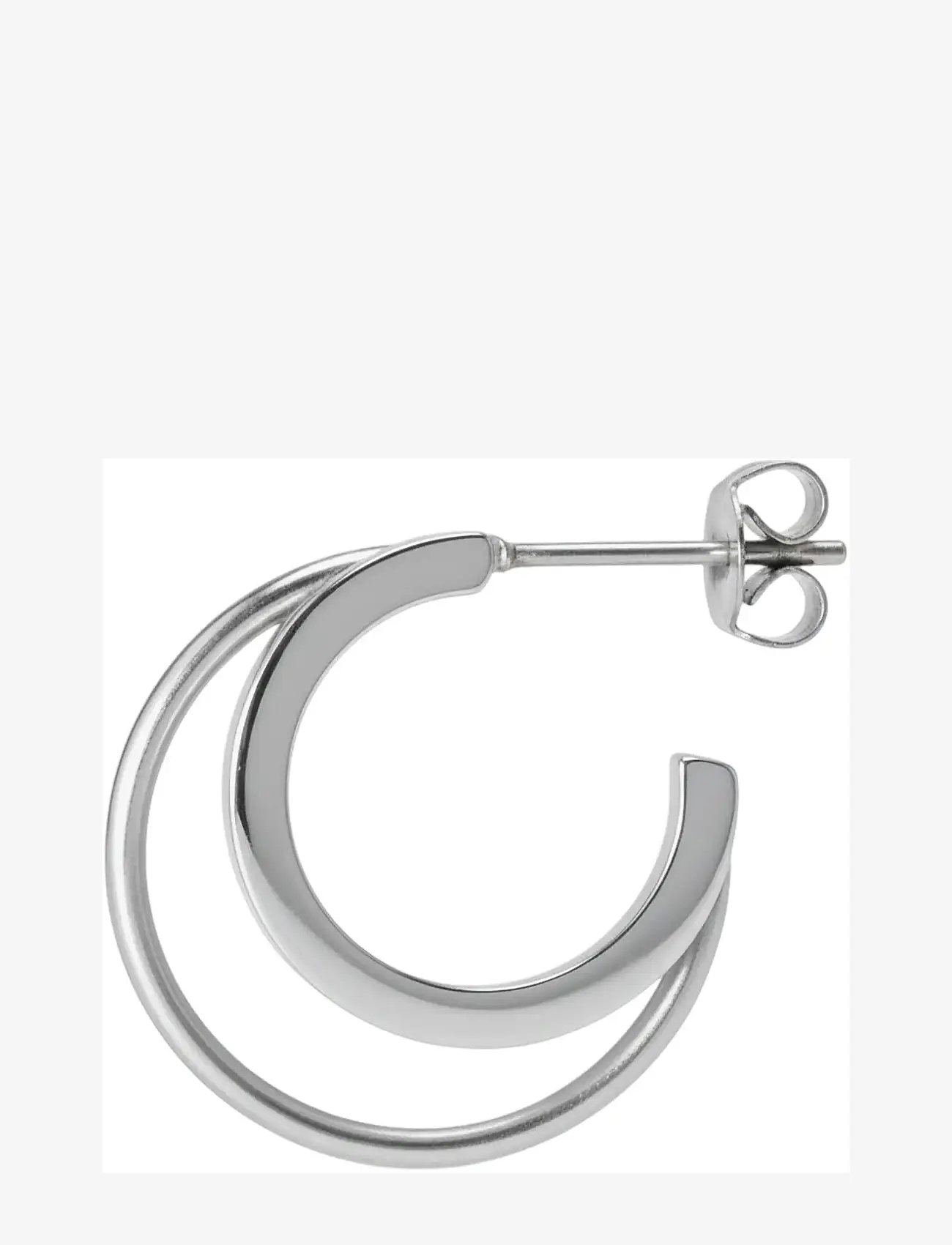 Jane Koenig - Double Olympia Hoop - creoler & hoops - silver - 1