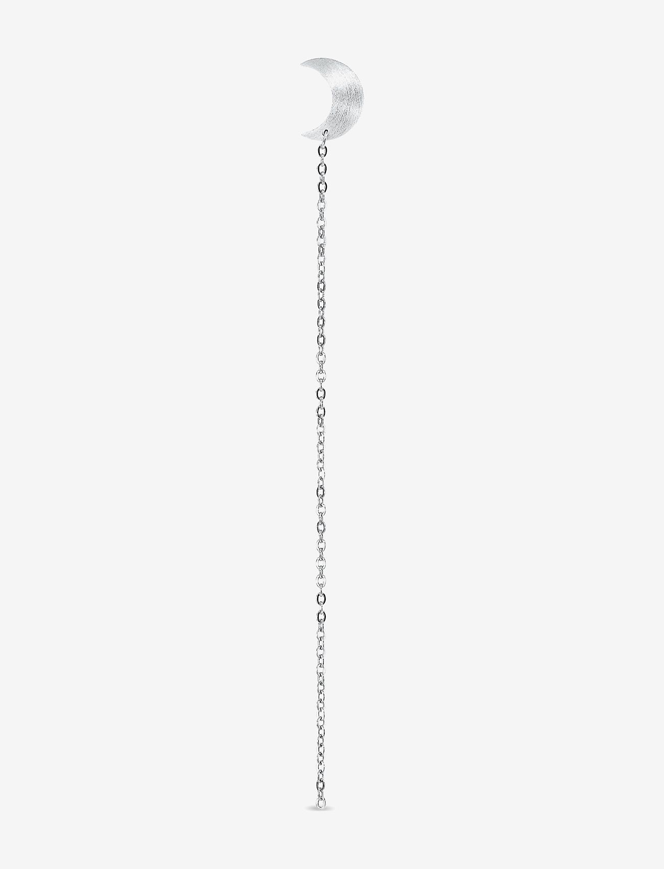 Jane Koenig - Half Moon Chain Stud - ohrhänger - sterling silver - 0