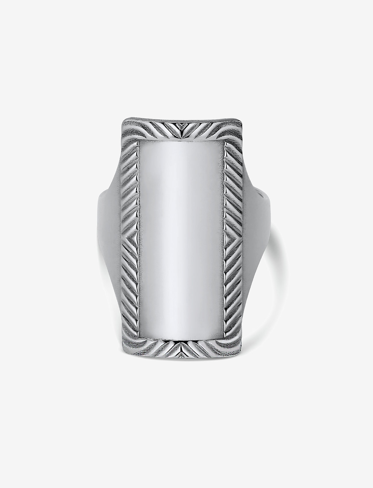 Jane Koenig - Impression Armour Ring - ballīšu apģērbs par outlet cenām - silver - 1