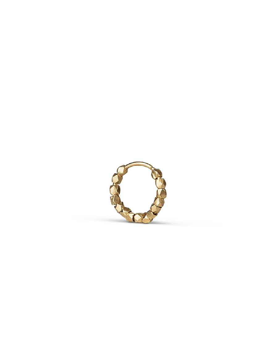 Jane Koenig - Bead Twist Earring - einzelner ohrring - gold - 1