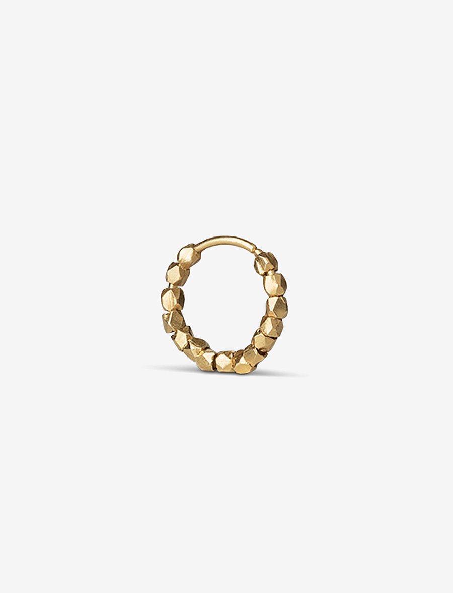 Jane Koenig - Bead Twist Earring - einzelner ohrring - gold - 2