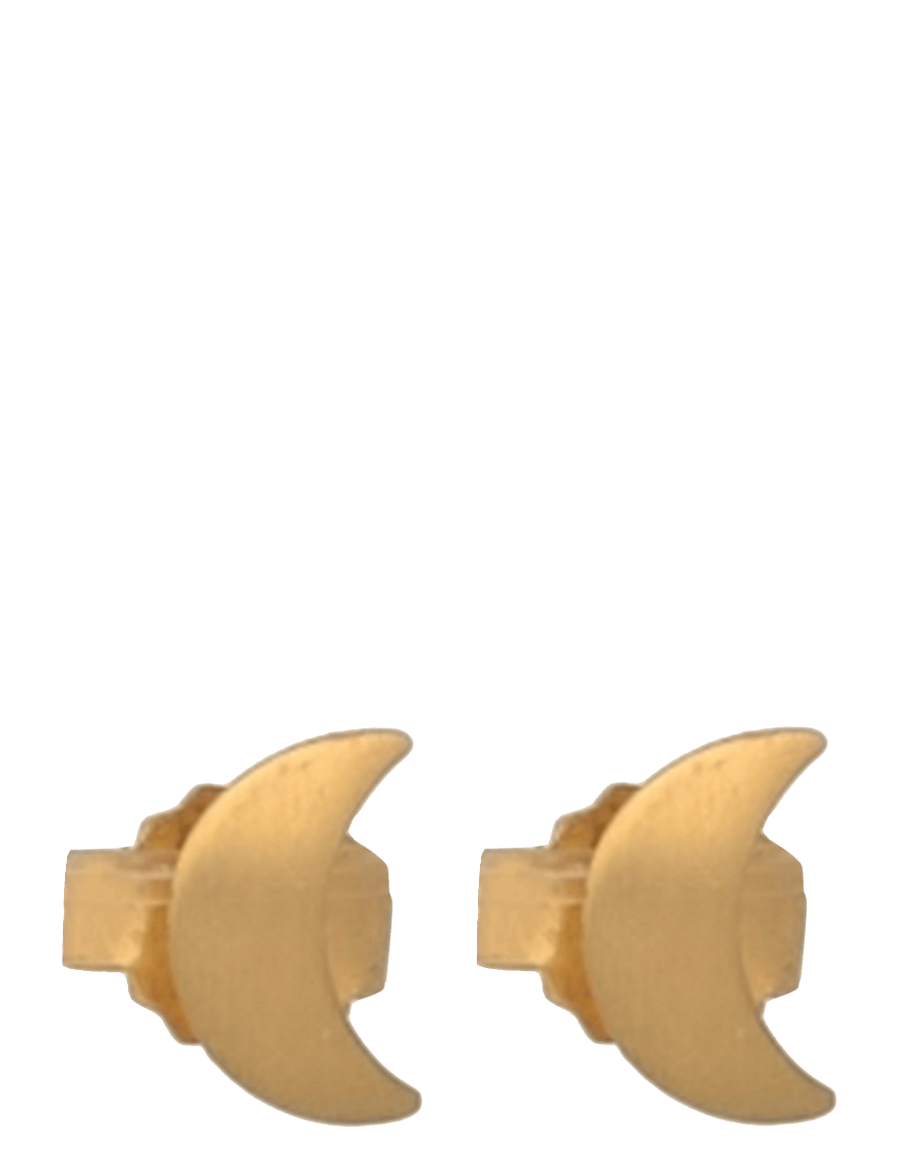 Jane Koenig - Small Half Moon Stud - ohrstecker - 18 carat goldplated sterlingsilver - 0