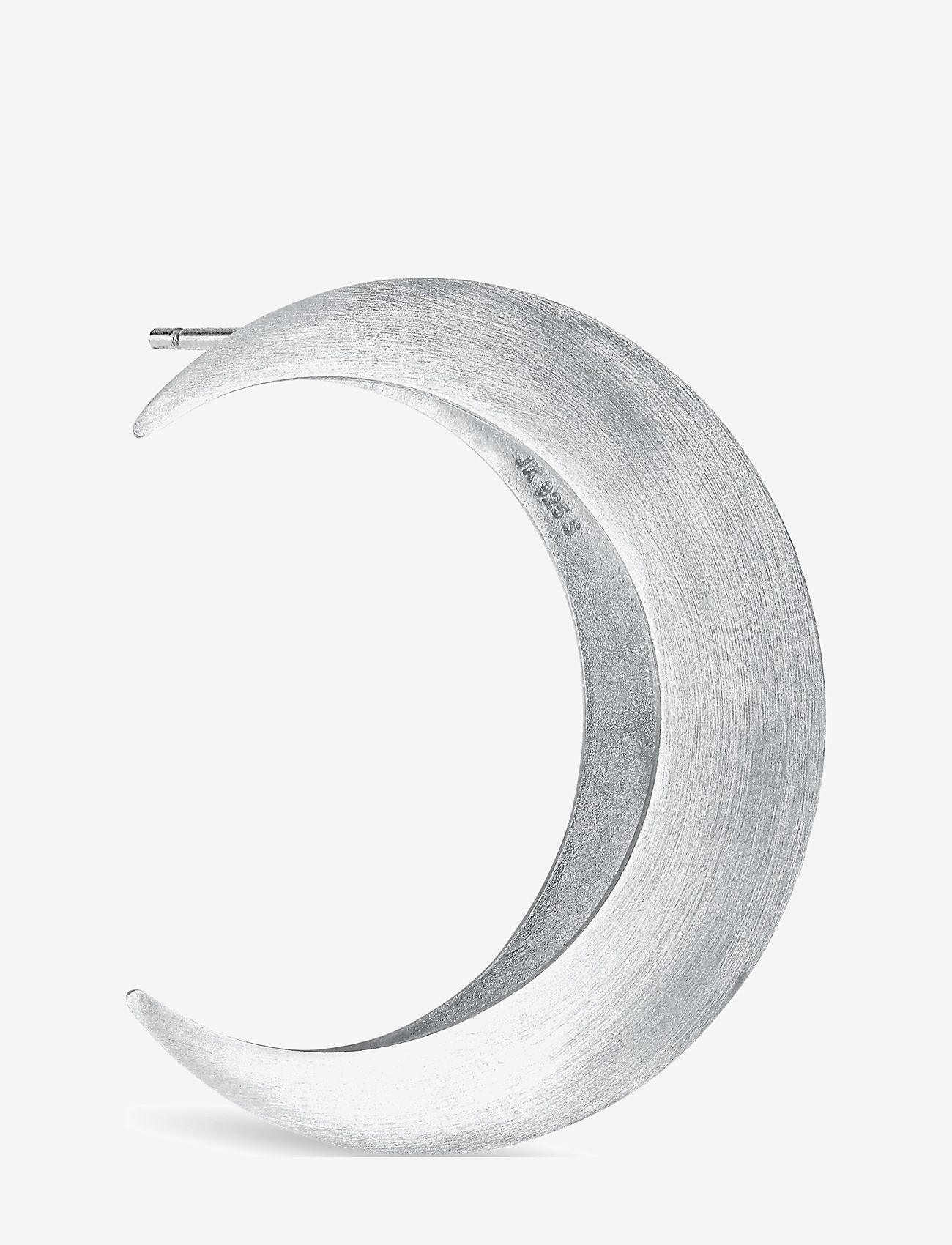 Jane Koenig - Big Half Moon Stud - ohrstecker - sterling silver - 1