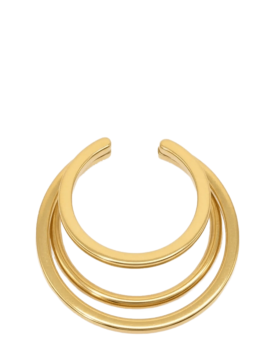 Jane Koenig - Olympia Cuff - segamieji auskarai - gold - 2