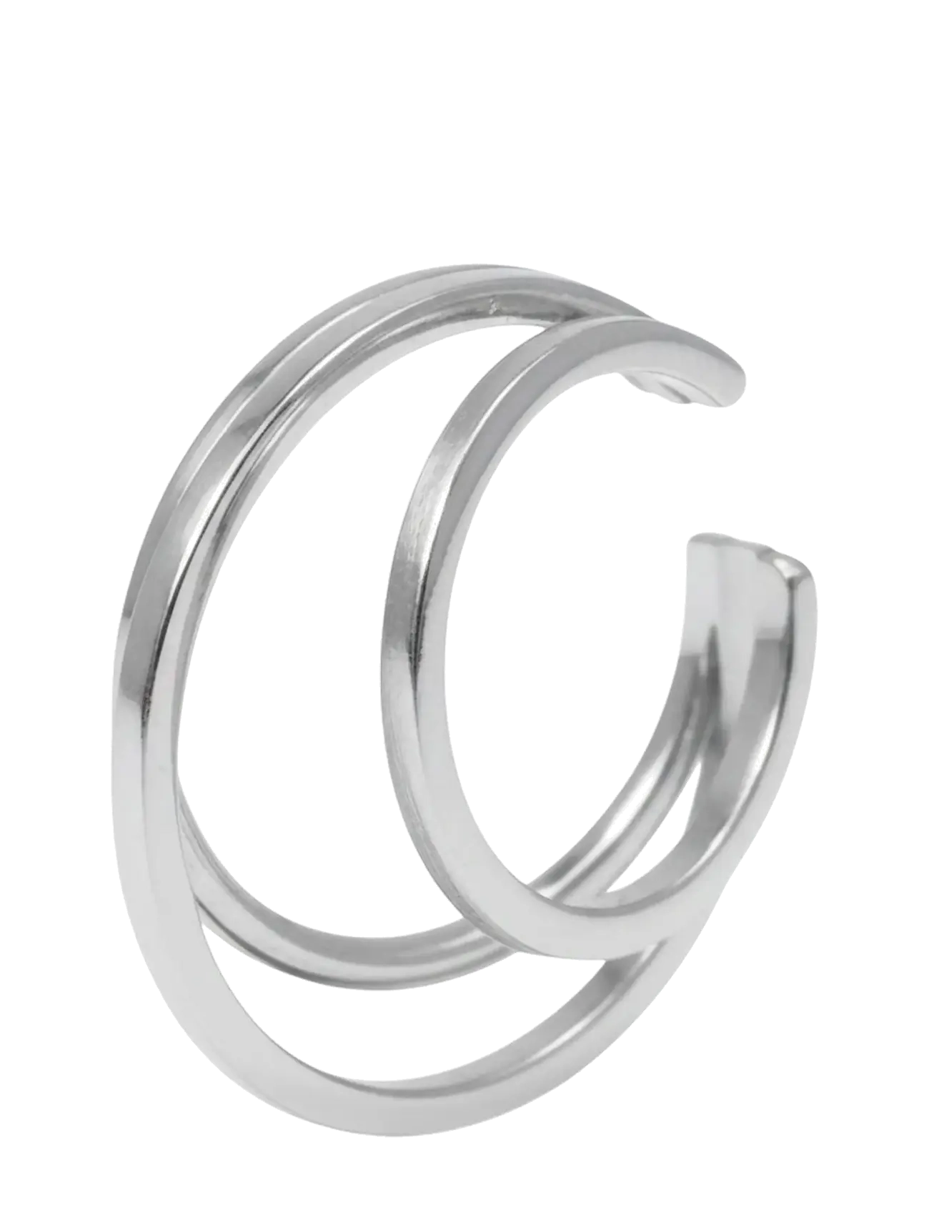 Jane Koenig Olympia Cuff, Kvinder, Dobbelt Øre Cuff, Sølv, Str: ONE SIZE