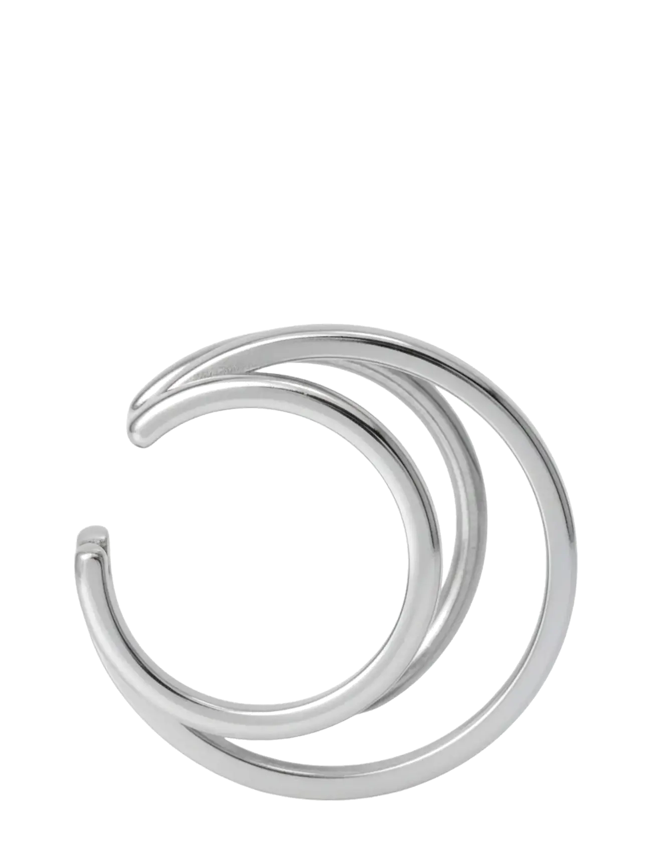 Jane Koenig - Olympia Cuff - segamieji auskarai - silver - 2