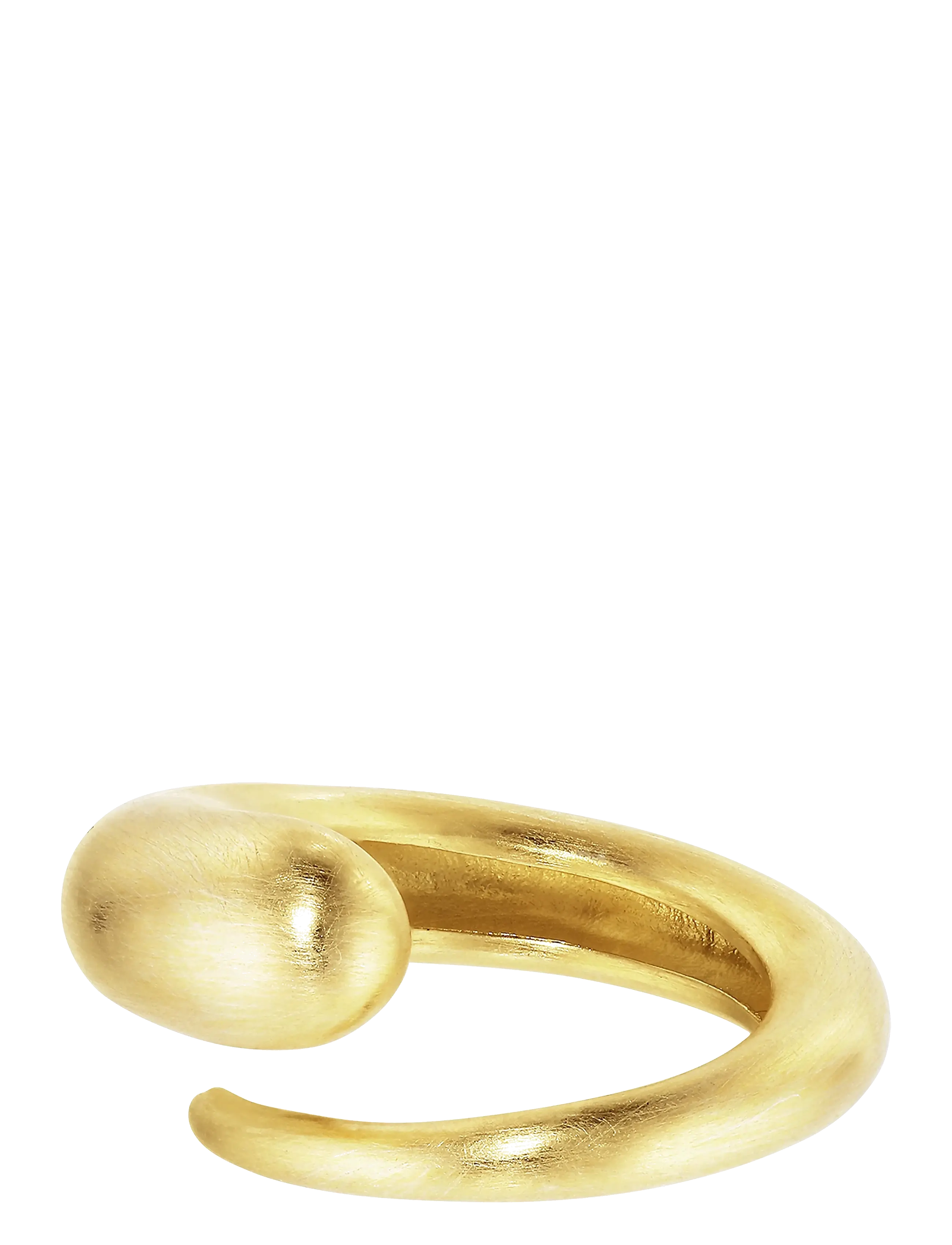 Jane Koenig - Orbis Drop Ring - feestelijke kleding voor outlet-prijzen - 18 carat goldplated sterlingsilver - 2