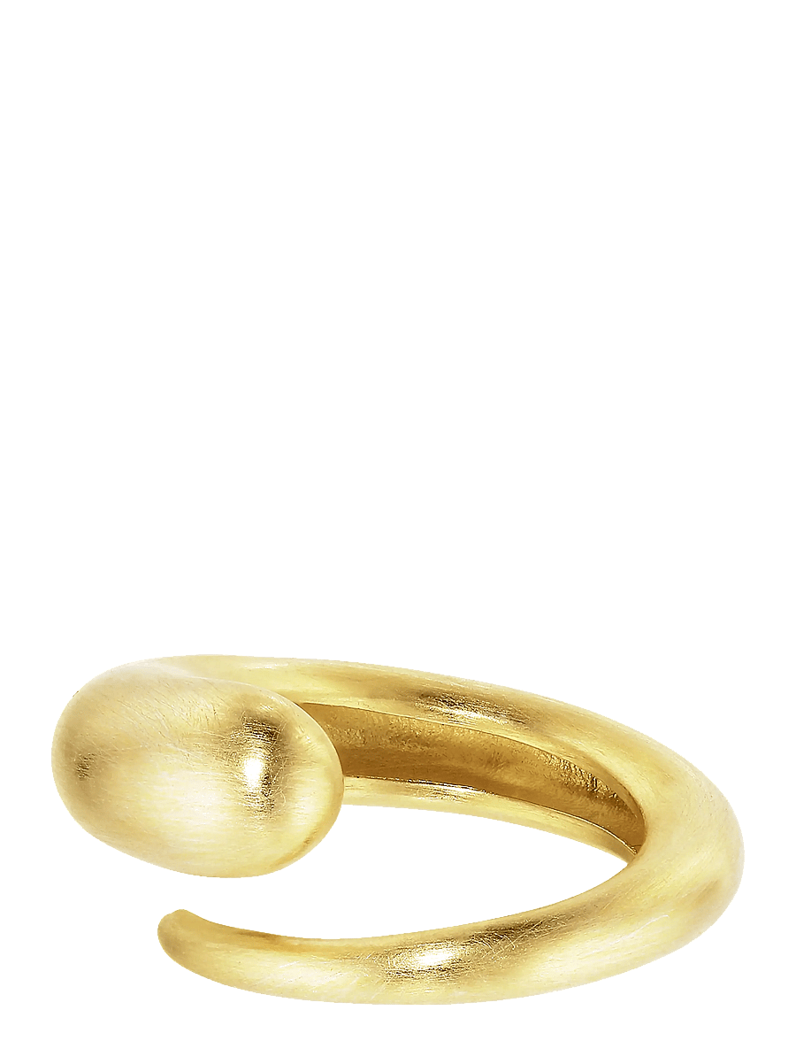 Jane Koenig - Orbis Drop Ring - ringe - 18 carat goldplated sterlingsilver - 2