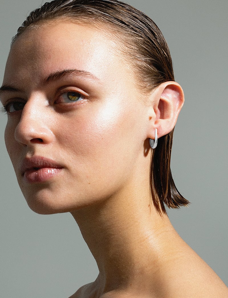 Jane Koenig - Orbis Drop Stud - einzelpackung ohrring - sterlingsilver - 0