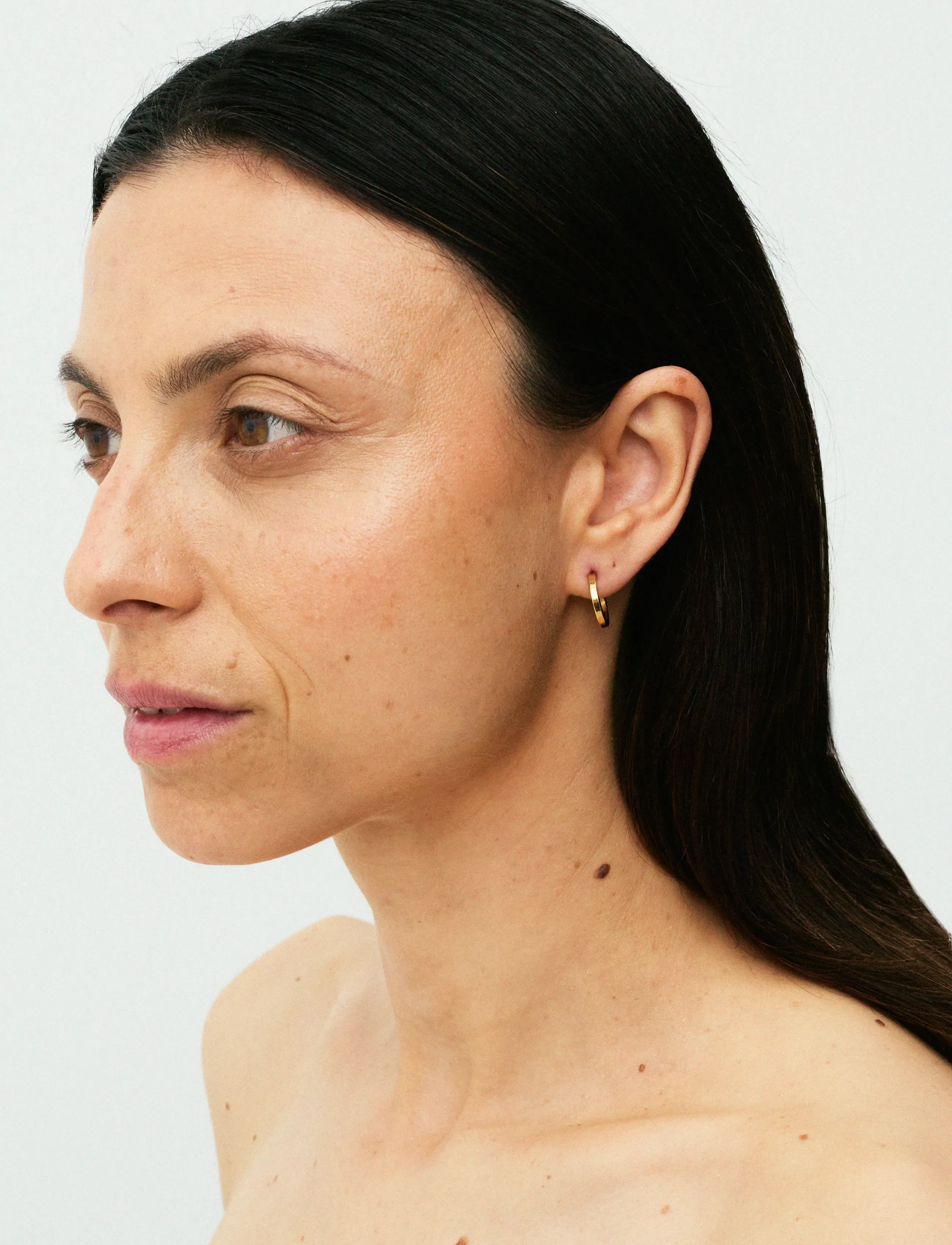 Jane Koenig Olympia Hoop 10, One Size, Earrings, Silber - Hoops, Frauen