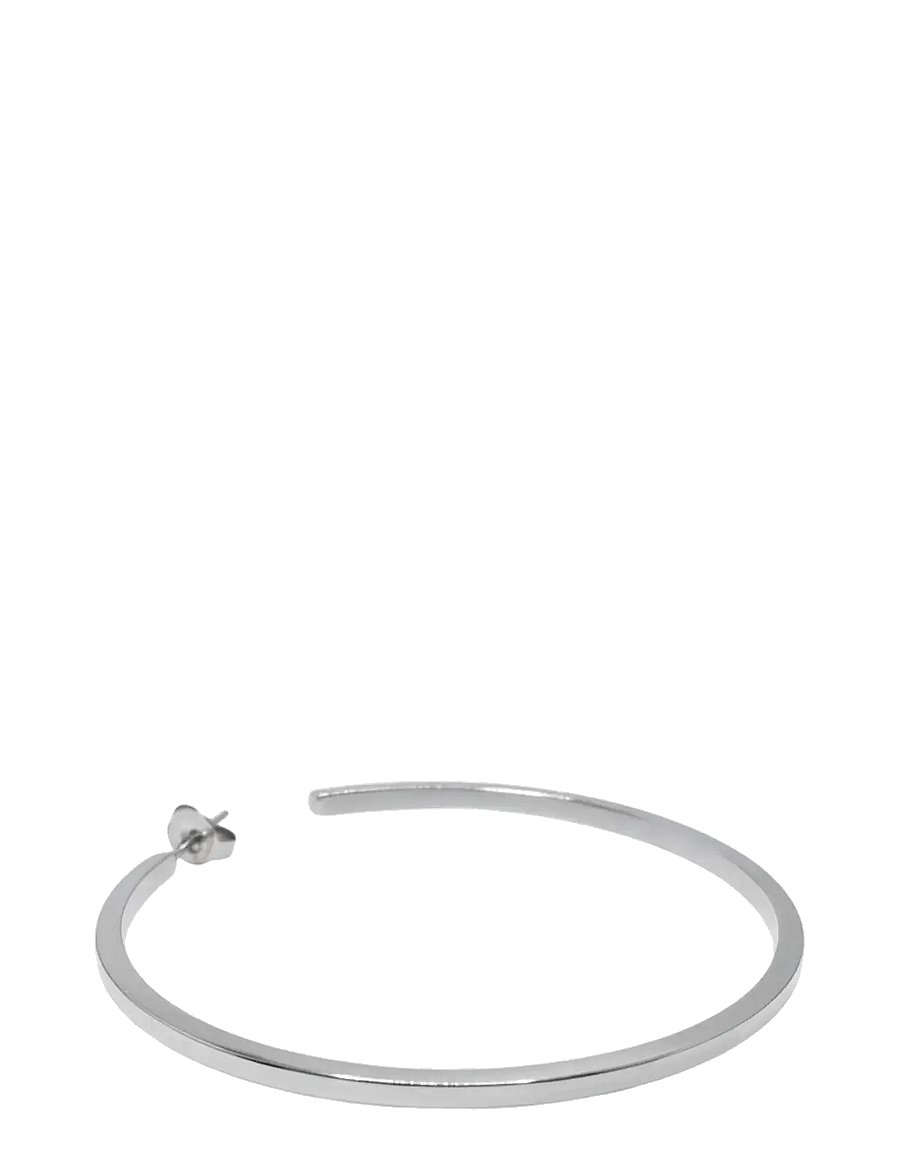 Jane Koenig - Olympia Hoop 27 - hoops - silver - 1
