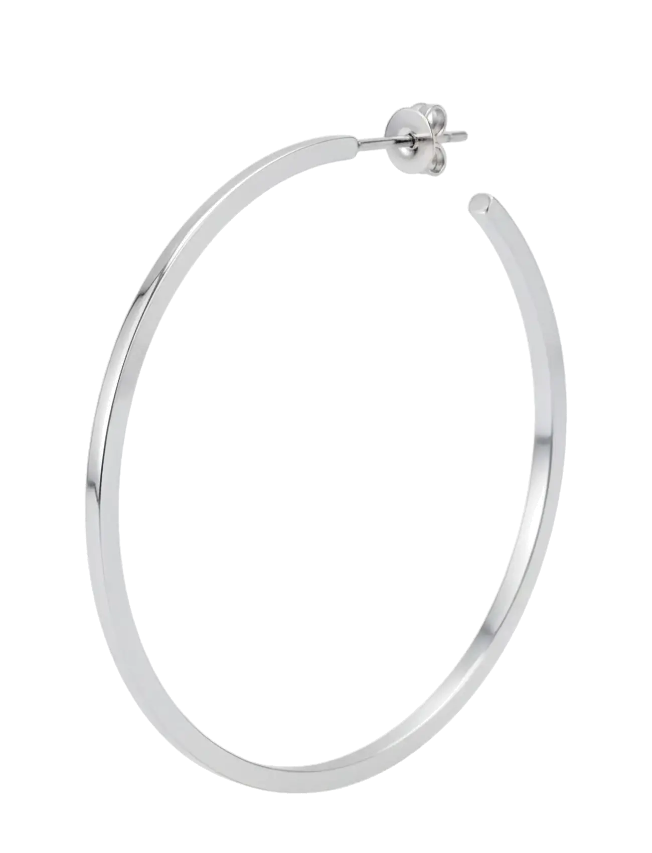 Jane Koenig Olympia Hoop 43, One Size, Earrings, Silber - Hoops, Frauen
