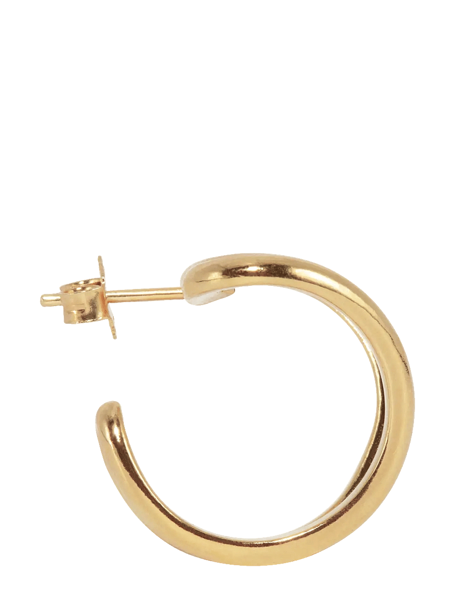 Jane Koenig - Open Heart Hoop - kreolen - 18 carat goldplating - 3