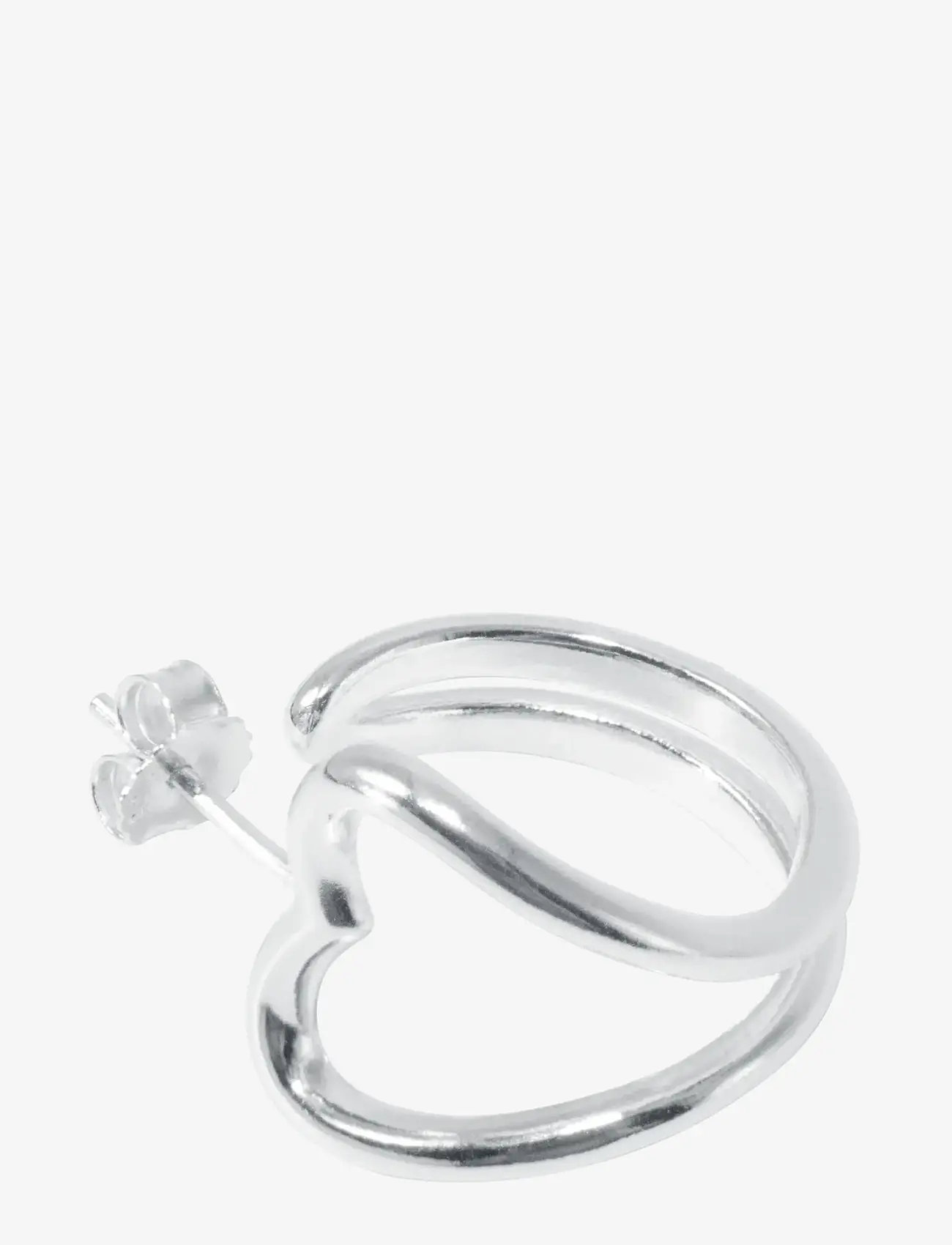 Jane Koenig - Open Heart Hoop - hoops - sterlingsilver - 1