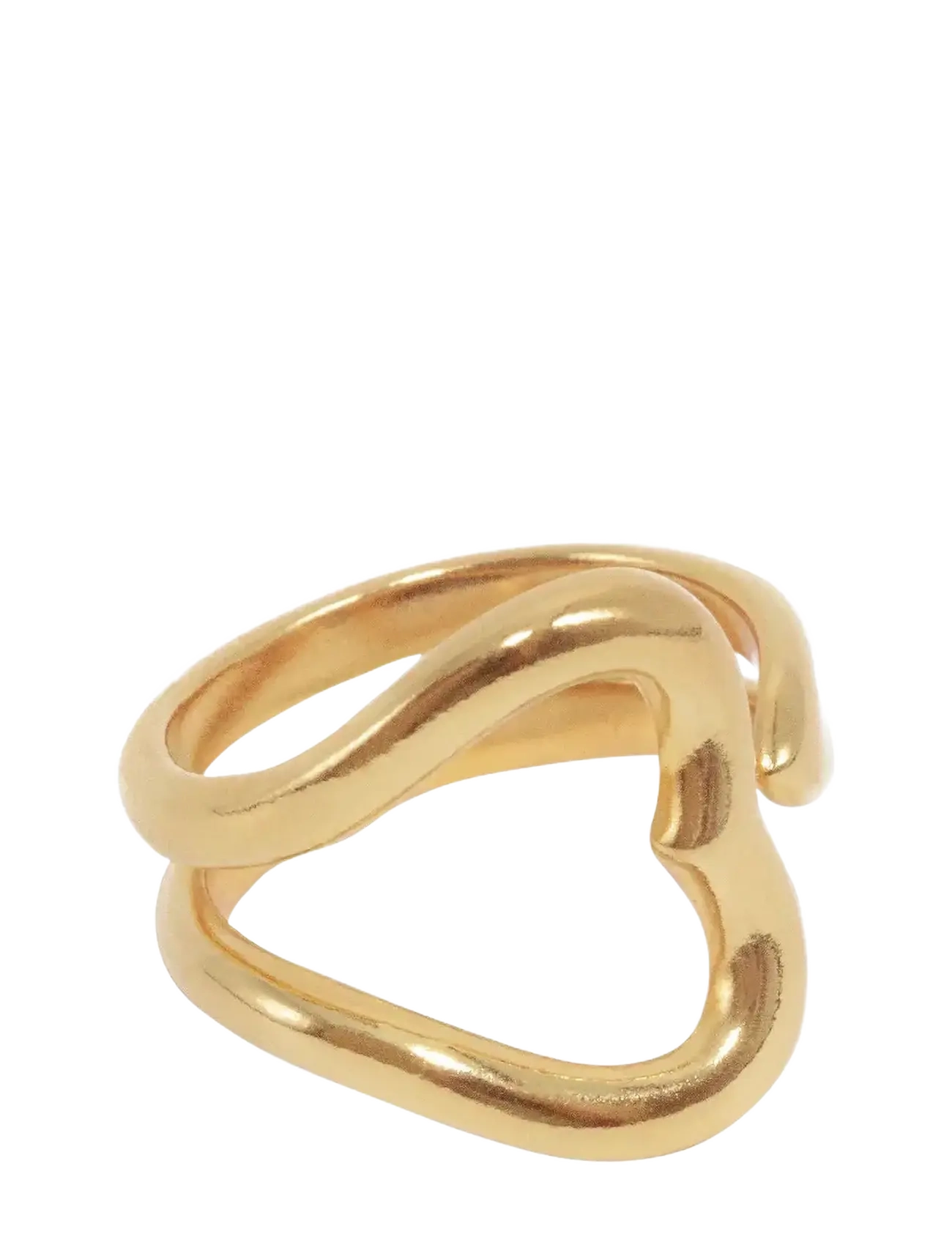 Jane Koenig - Open Heart Ring - ringen - 18 carat goldplating - 1