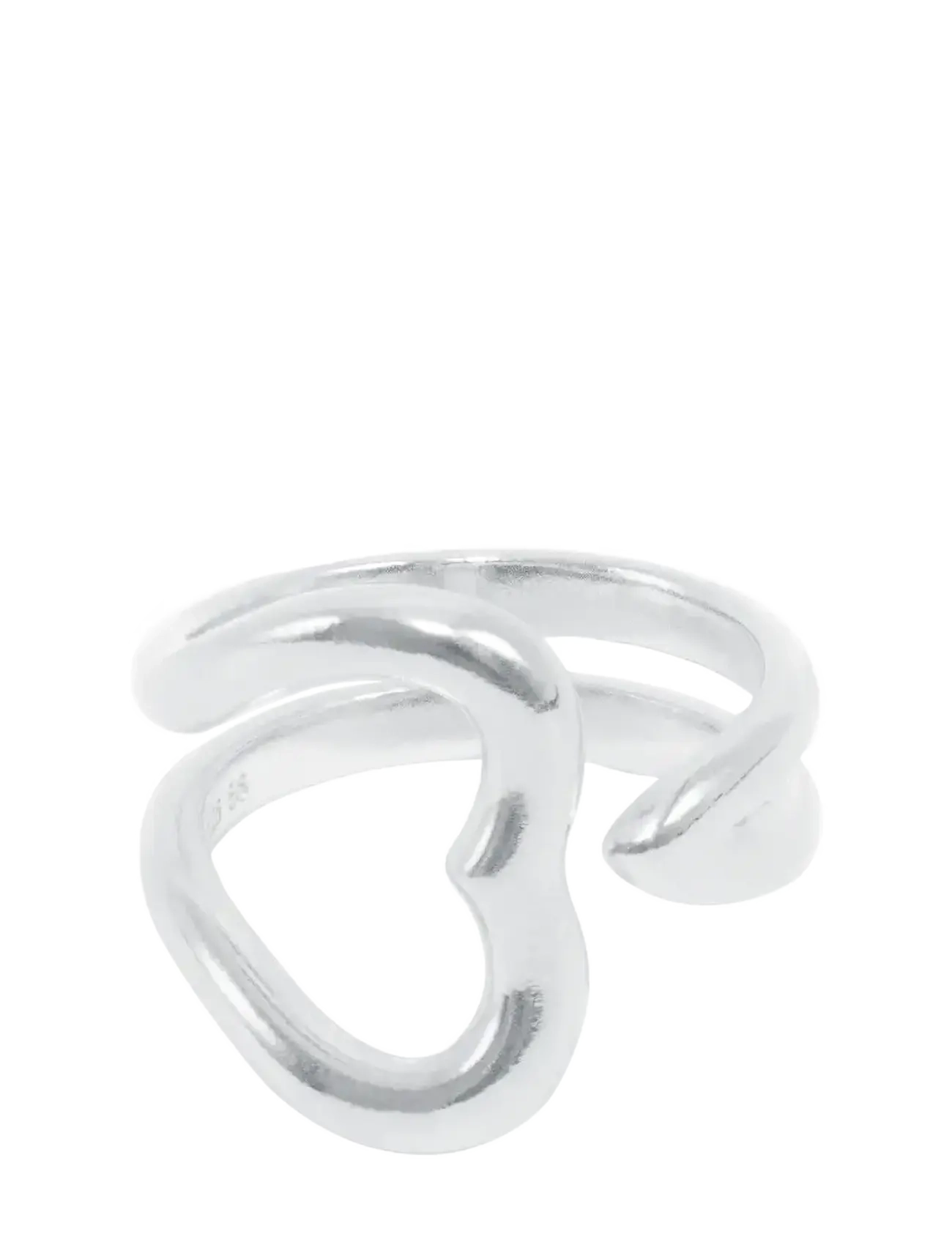 Open Heart Ring - STERLINGSILVER
