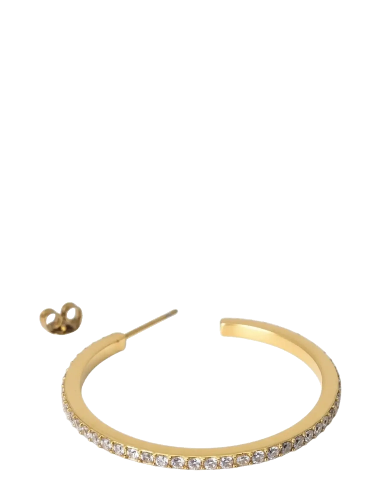 Jane Koenig - Olympia Hoop with Stones 27 - hopen - gold - 2
