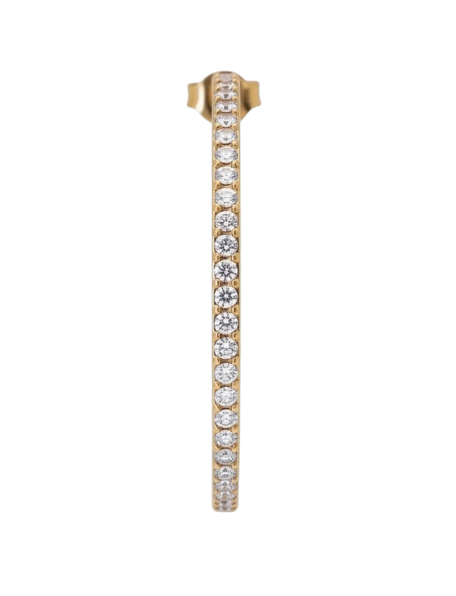 Jane Koenig - Olympia Hoop with Stones 27 - hopen - gold - 3