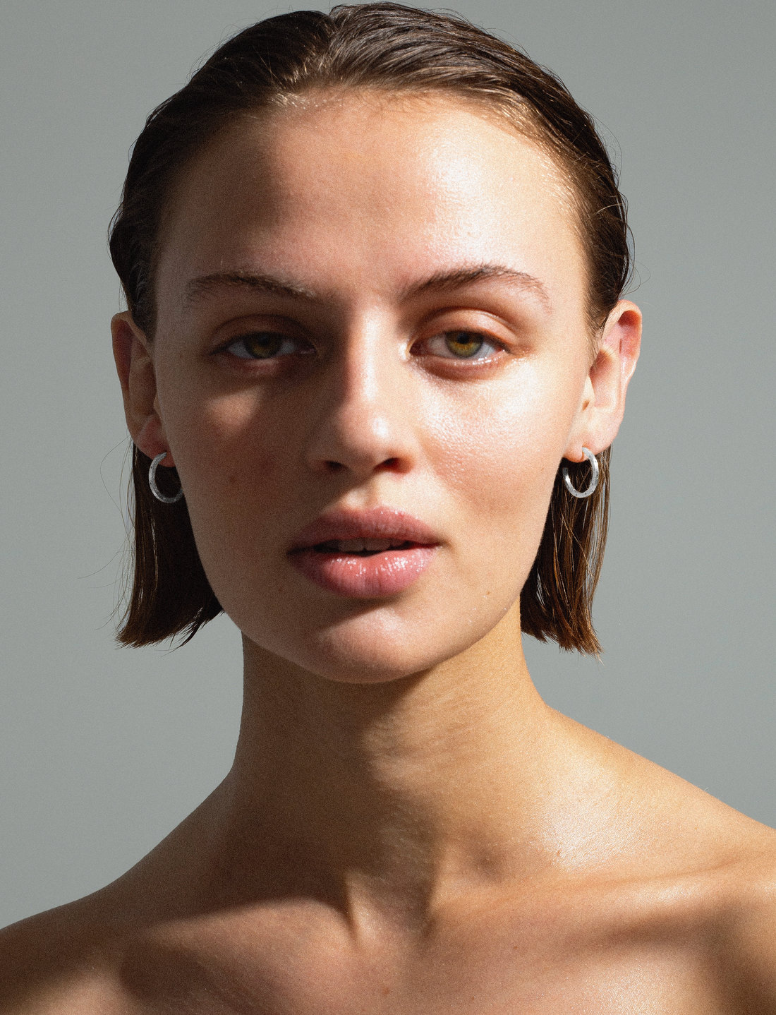 Jane Koenig - Orbis Hoop - einzelpackung ohrring - sterlingsilver - 0