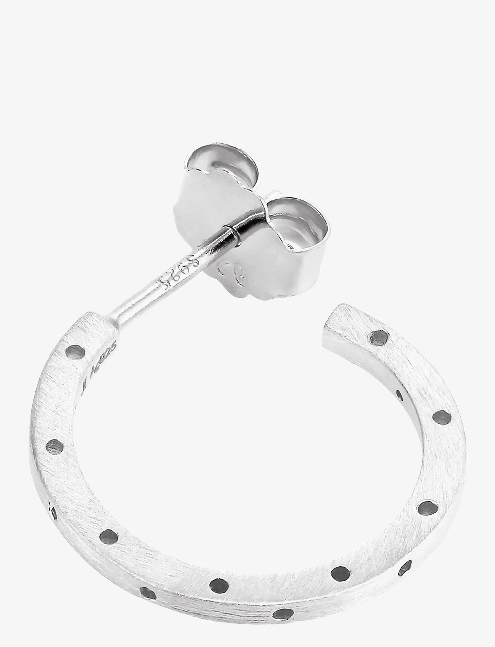 Jane Koenig - Orbis Hoop - einzelpackung ohrring - sterlingsilver - 3