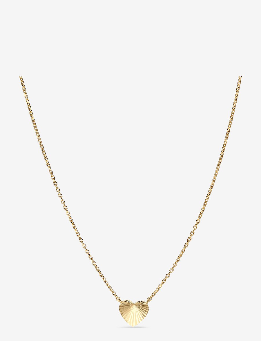 Jane Koenig - Reflection Heartnecklace - rippuvad kaelakeed - gold - 1