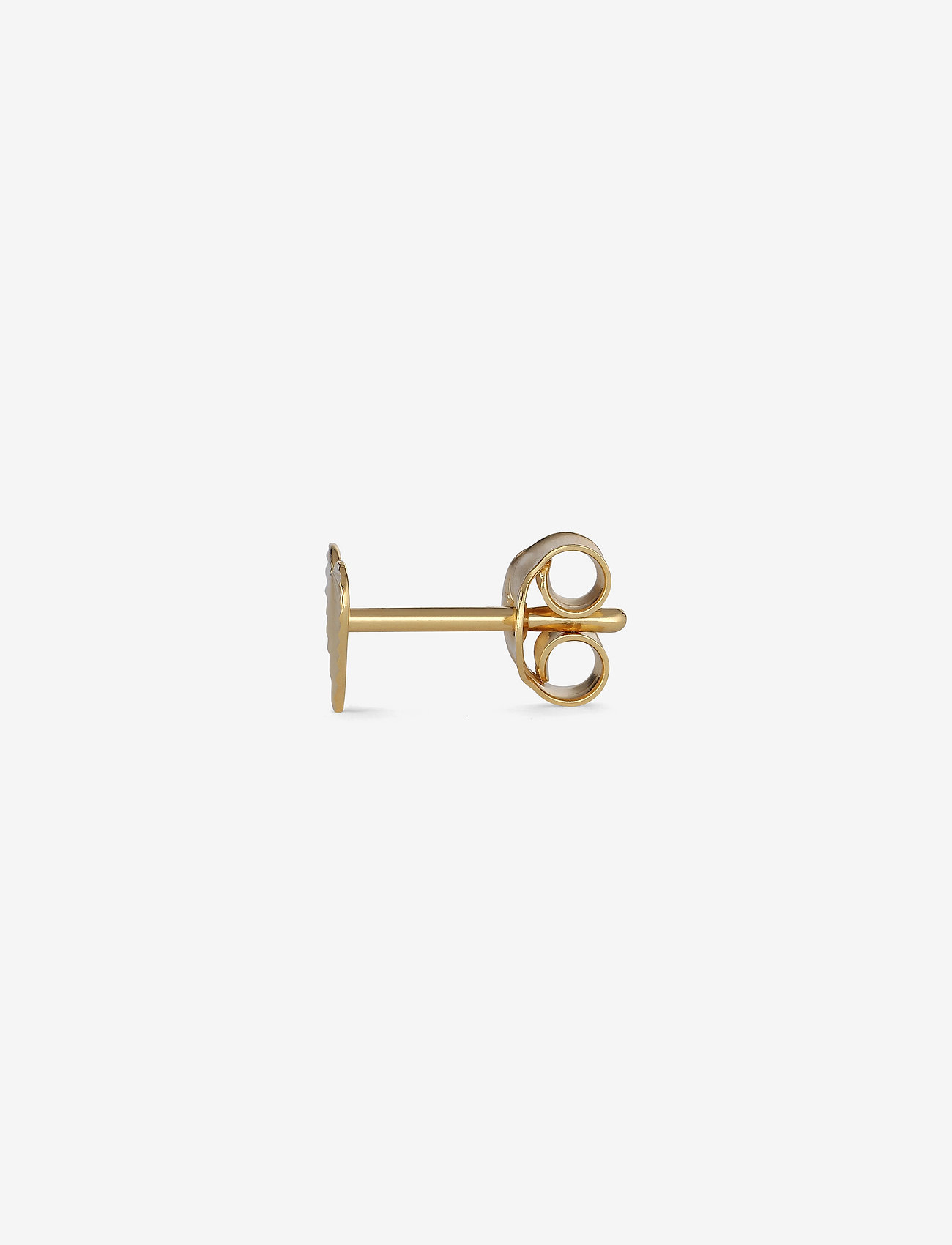 Jane Koenig - ReflectionHeartStud - einzelpackung ohrring - gold - 2