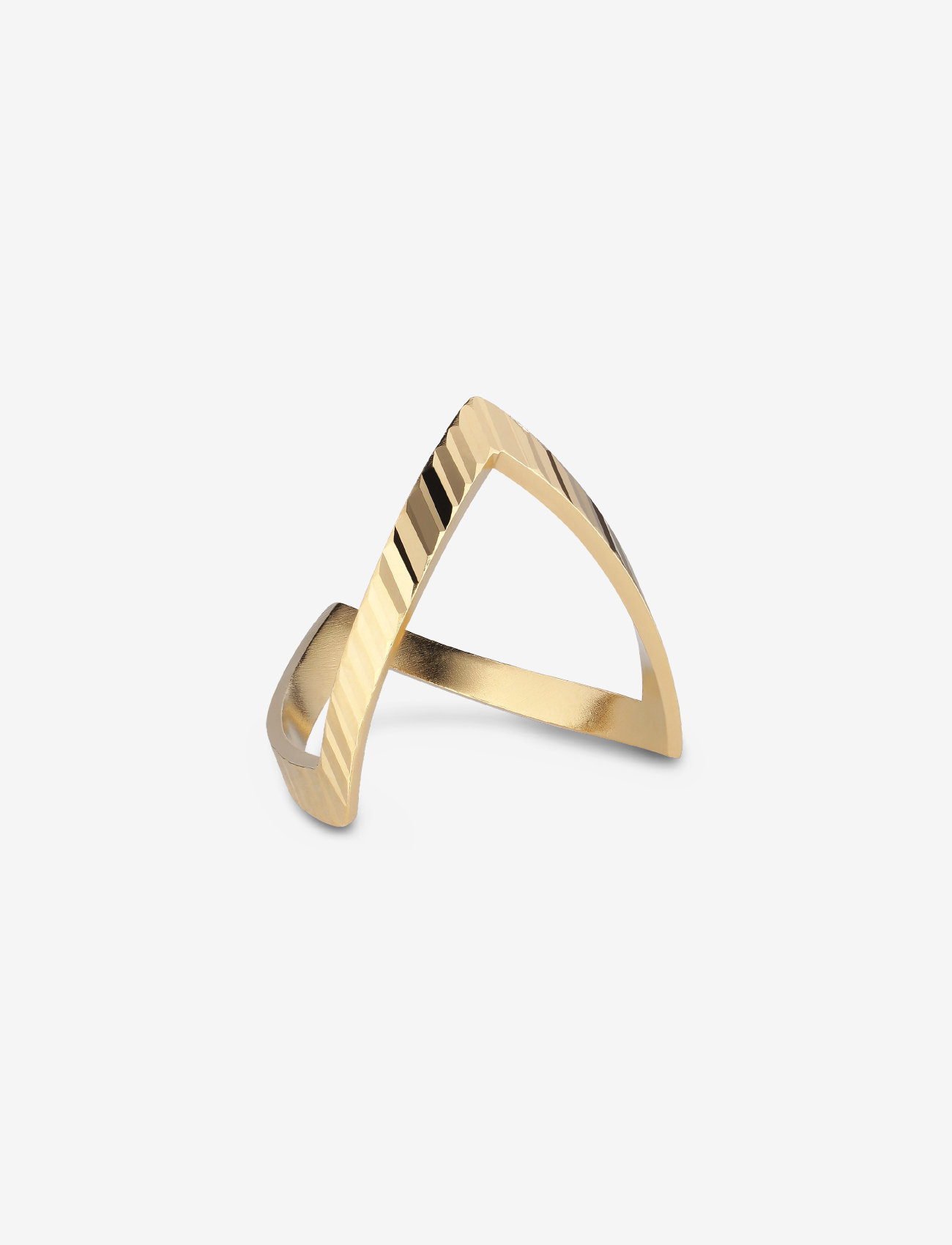 Jane Koenig - ReflectionV-ring - geschenke unter 100€ - gold - 0