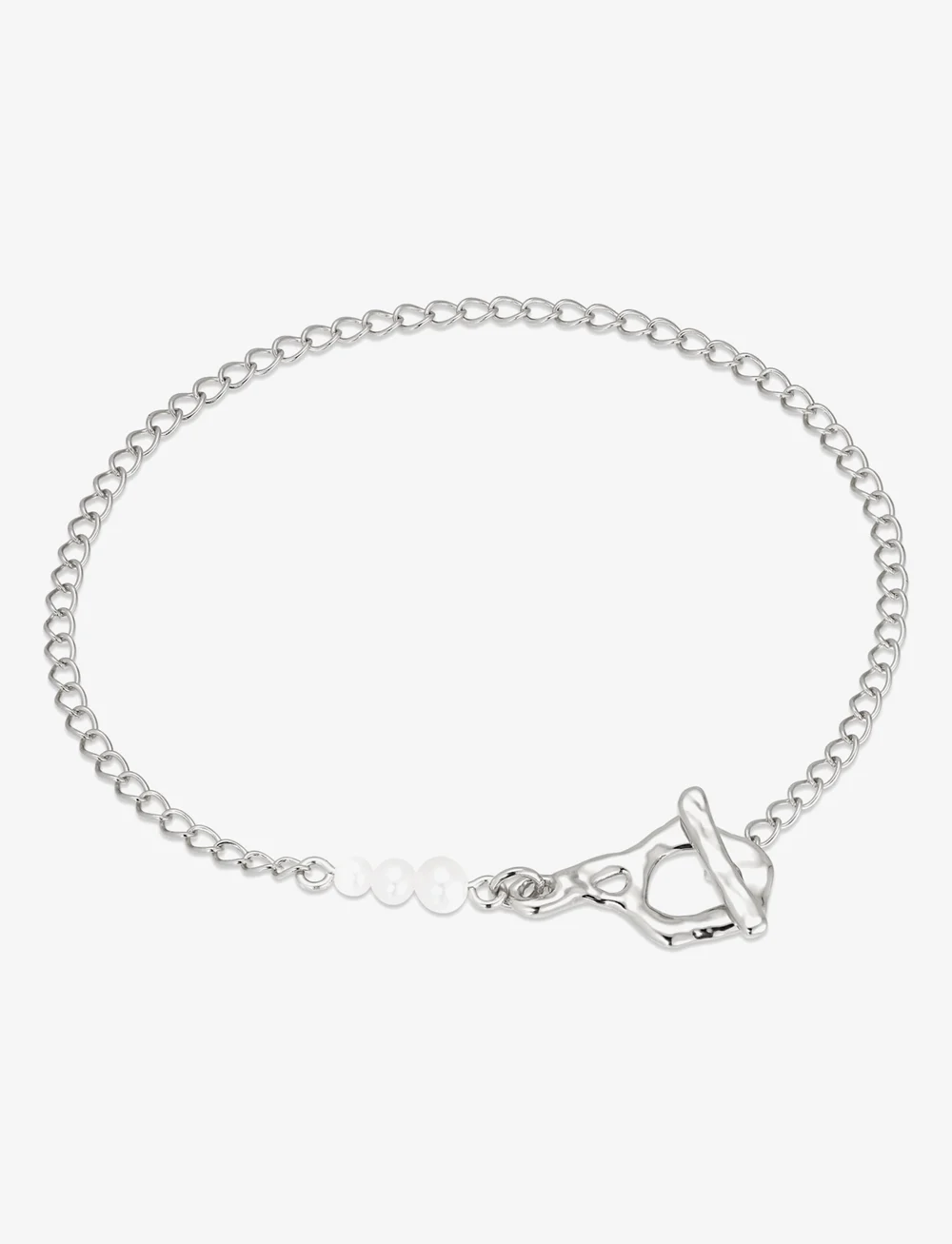 Jane Koenig - Space Mary Bracelet - kettenarmbänder - silver - 1