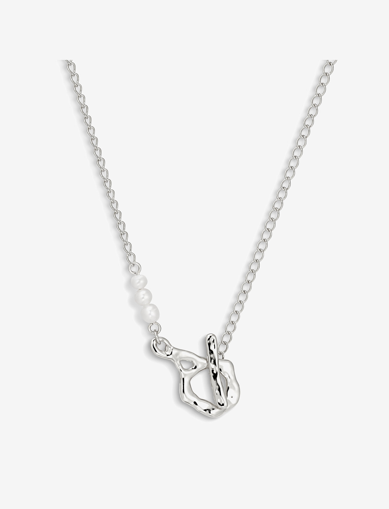 Jane Koenig - Space Mary Necklace - perlekæder - silver - 0