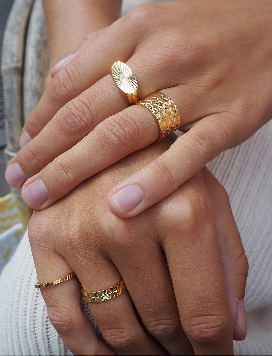 Jane Koenig - Reflection Ring - rings - gold - 0