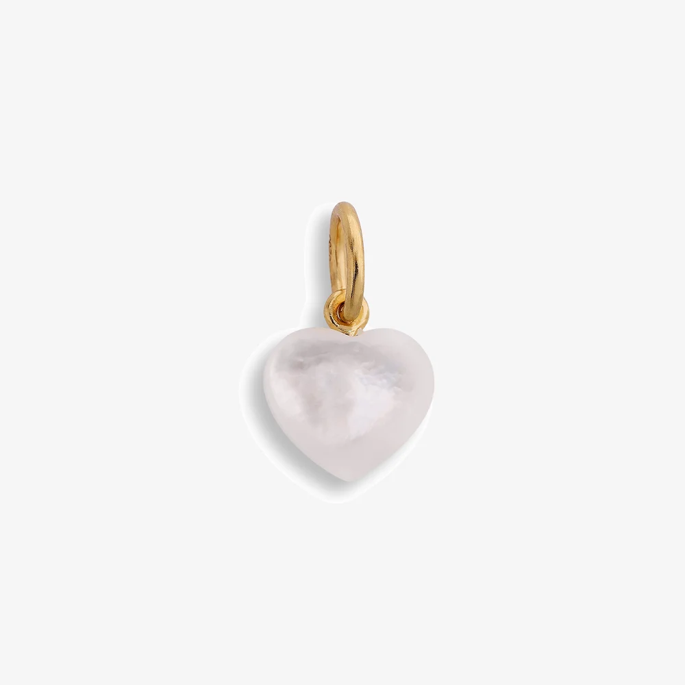 Jane Koenig - Small Souvenir Heart - echtschmuck - 18 carat goldplated sterlingsilver - 0