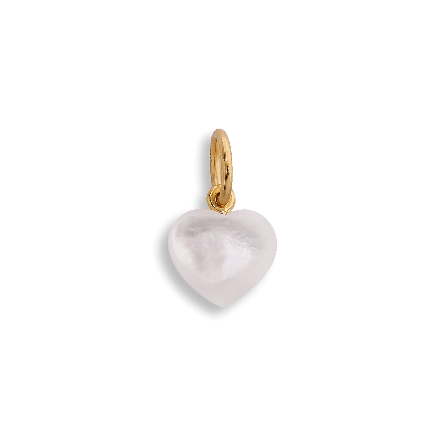 Jane Koenig - Small Souvenir Heart - kuloni - 18 carat goldplated sterlingsilver - 0