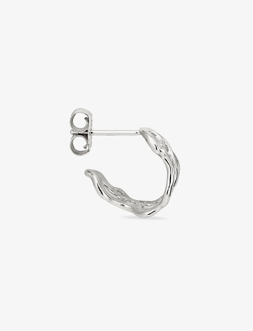 Jane Koenig - Small Space Hoops (Pair) - creoler & hoops - silver - 1