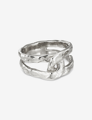 Jane Koenig - Space Twist Ring - festtøj til outletpriser - silver - 1
