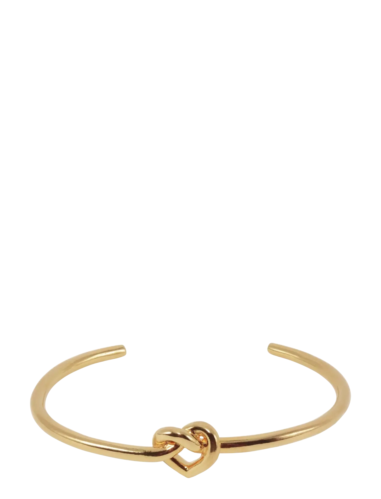 Jane Koenig Tied Heart Armring Medium - Bangles - 18 CARAT GOLDPLATING / gold