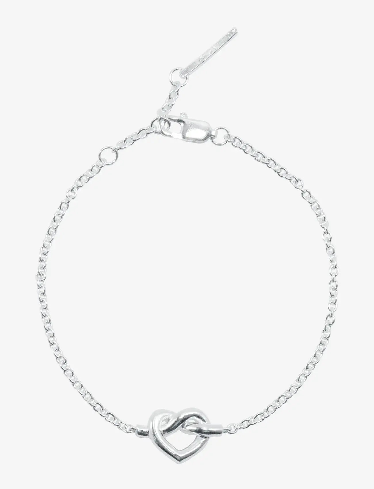 Jane Koenig - Tied Heart Bracelet - sterlingsilver - 1