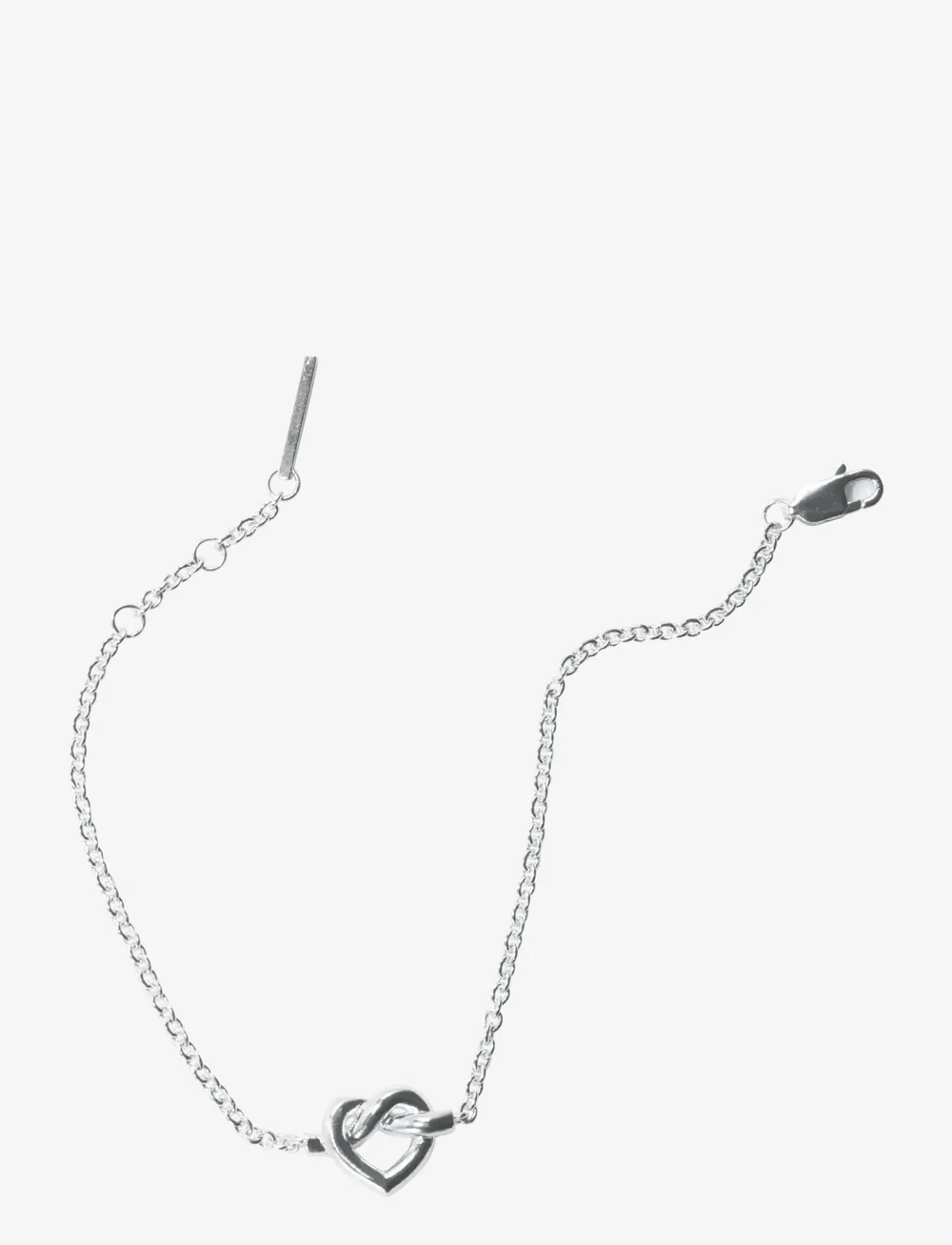 Jane Koenig - Tied Heart Bracelet - kettenarmbänder - sterlingsilver - 2