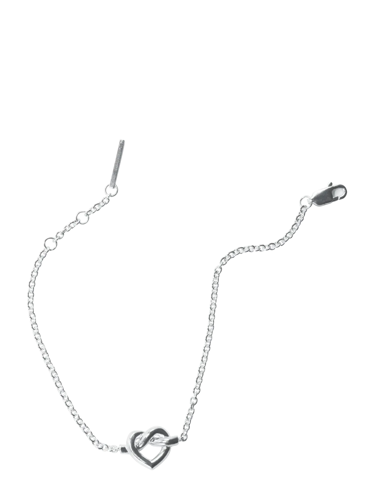 Jane Koenig - Tied Heart Bracelet - sterlingsilver - 2
