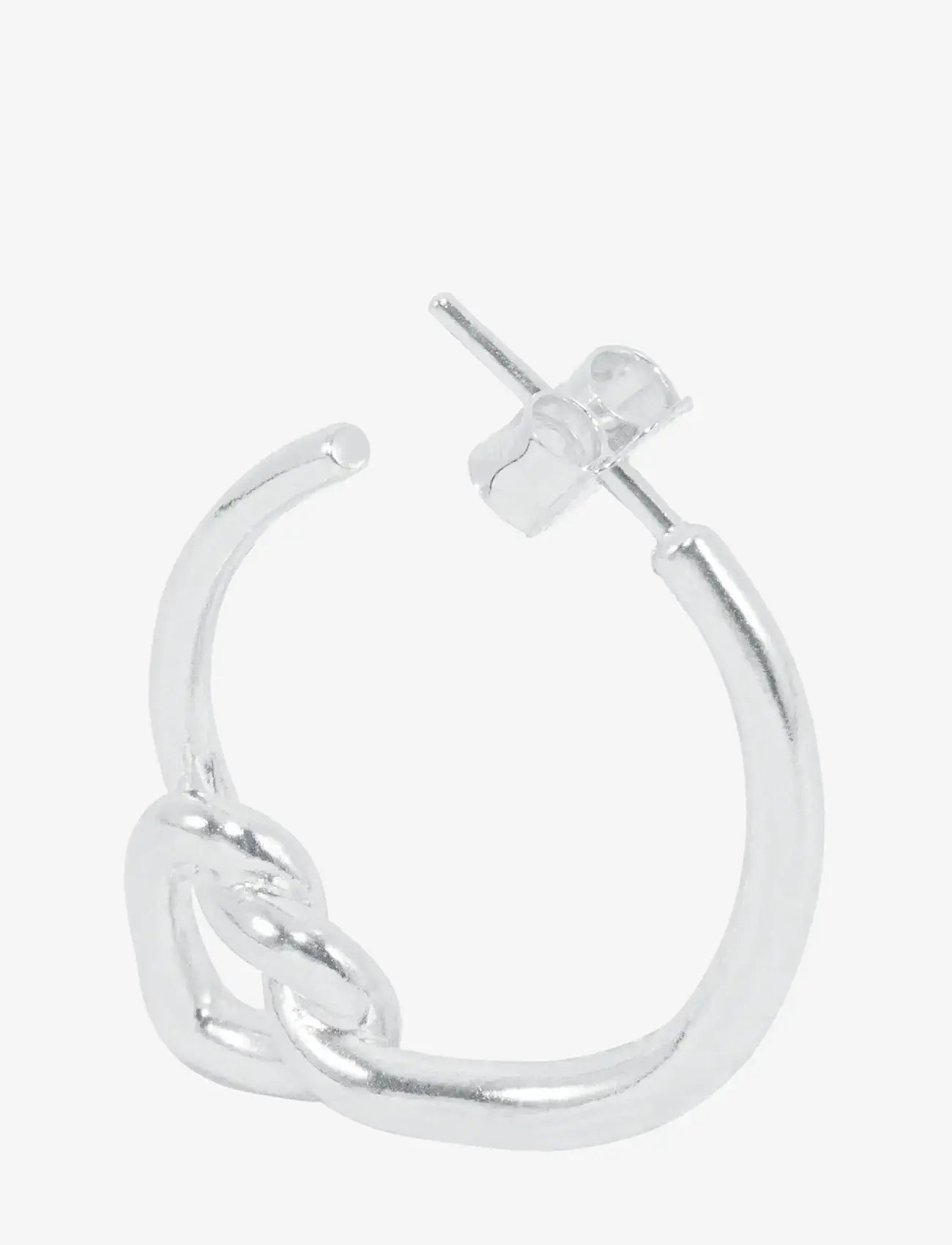 Jane Koenig - Tied Heart Hoop - sterlingsilver - 3