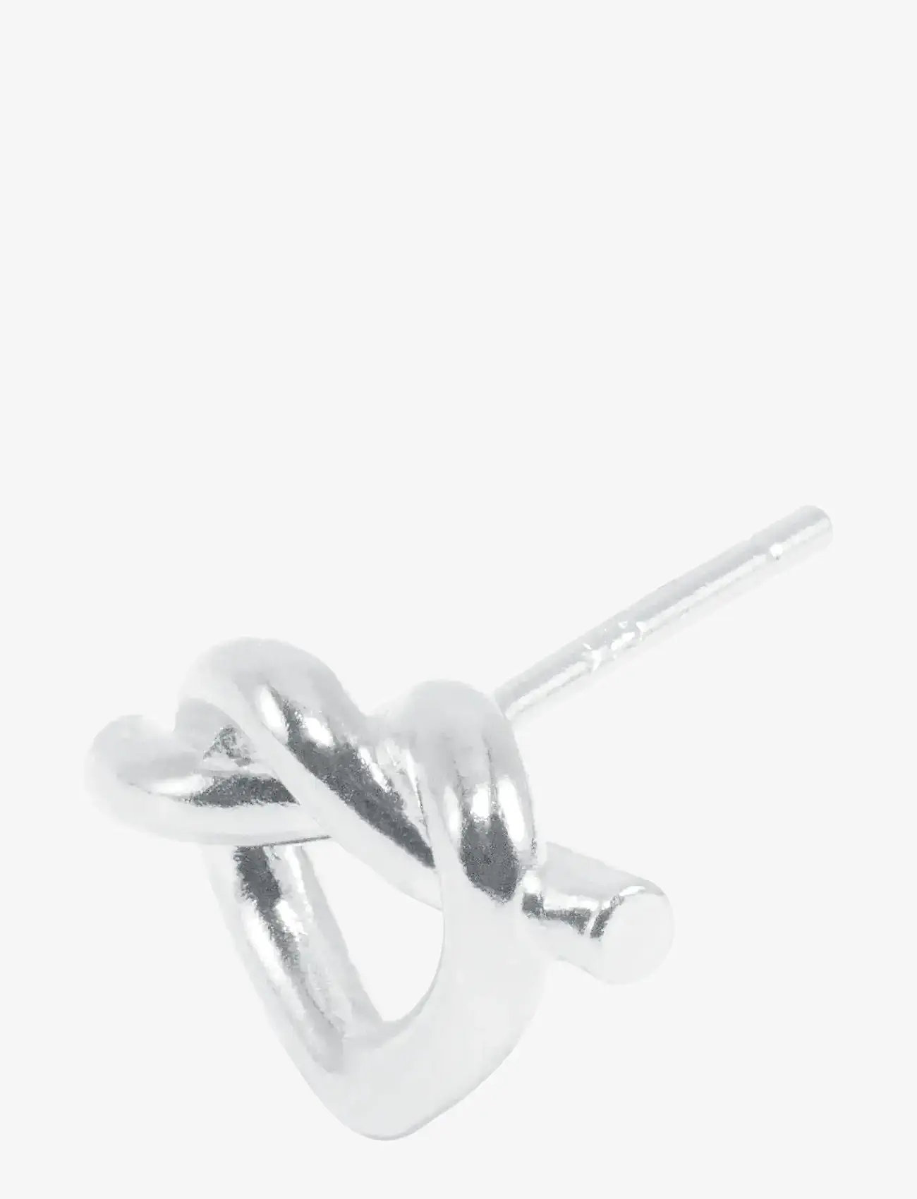 Jane Koenig - Tied Heart Stud - naastkõrvarõngad - sterlingsilver - 2