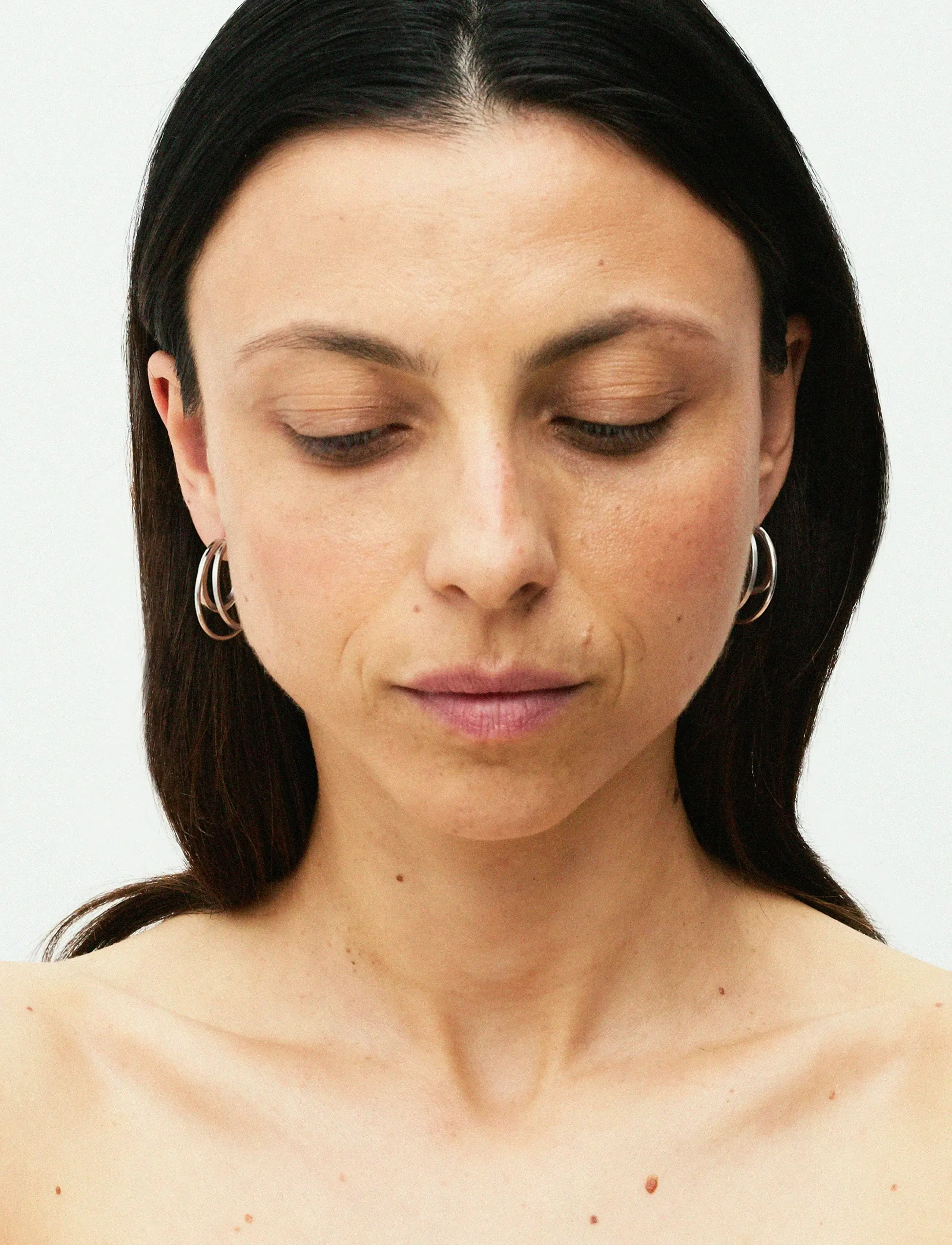 Jane Koenig Triple Olympia Hoop, One Size, Earrings, Gold - Hoops, Frauen