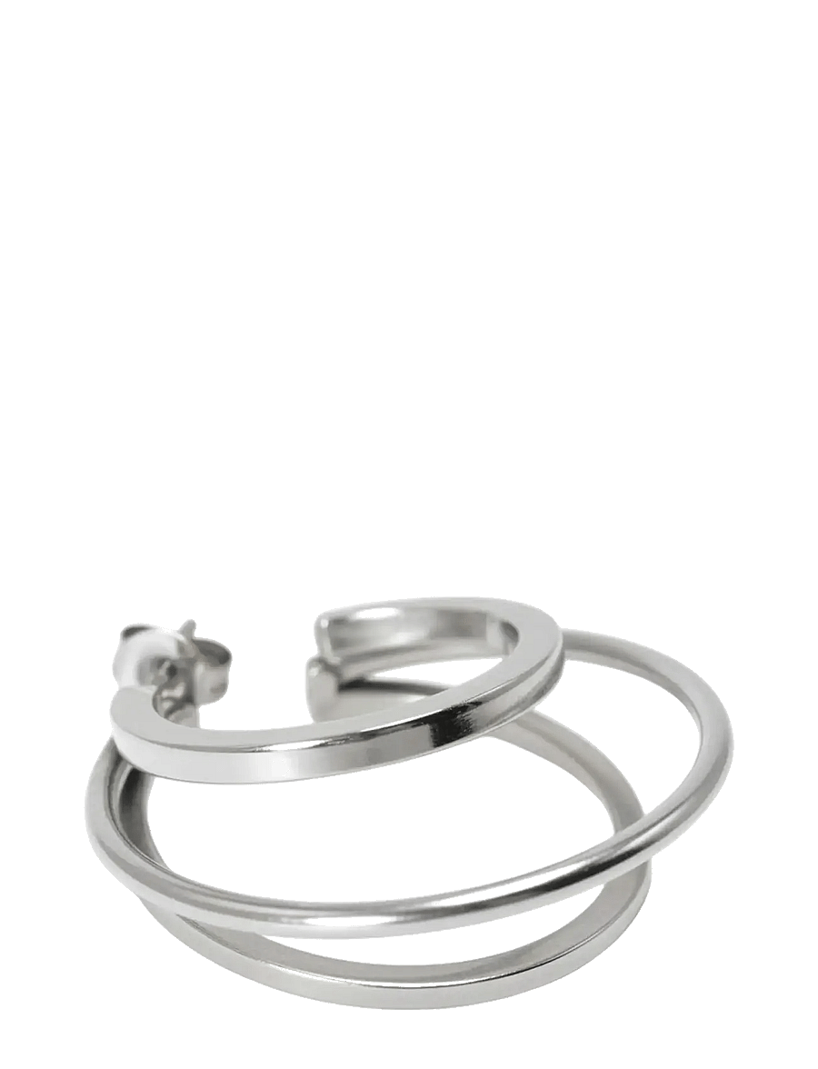 Jane Koenig - Triple Olympia Hoop - silver - 2