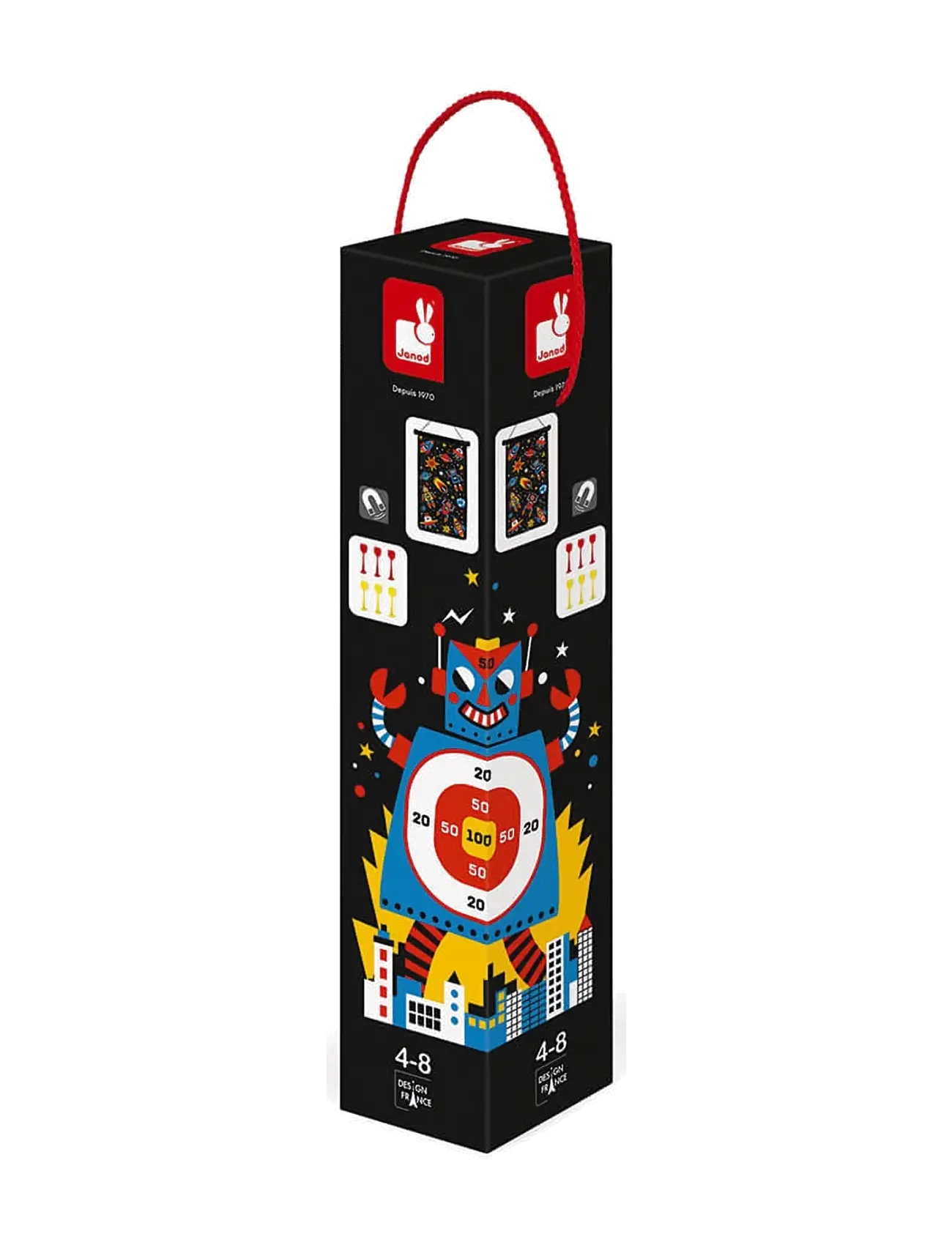 Janod Janod - Magnetic Dart Game - Robots - Neuheiten - MULTI / multi