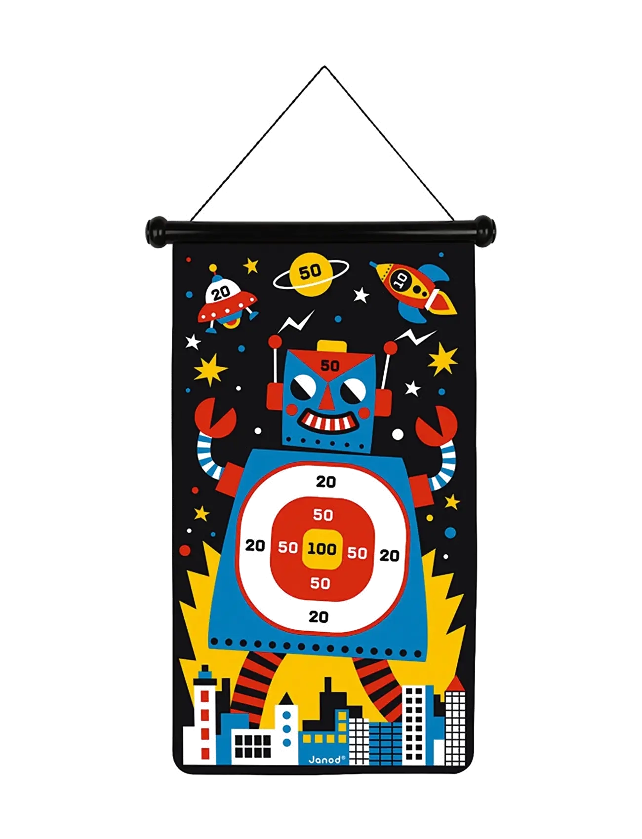 Janod - Janod - Magnetic Dart Game - Robots - aktive spiele - multi - 2