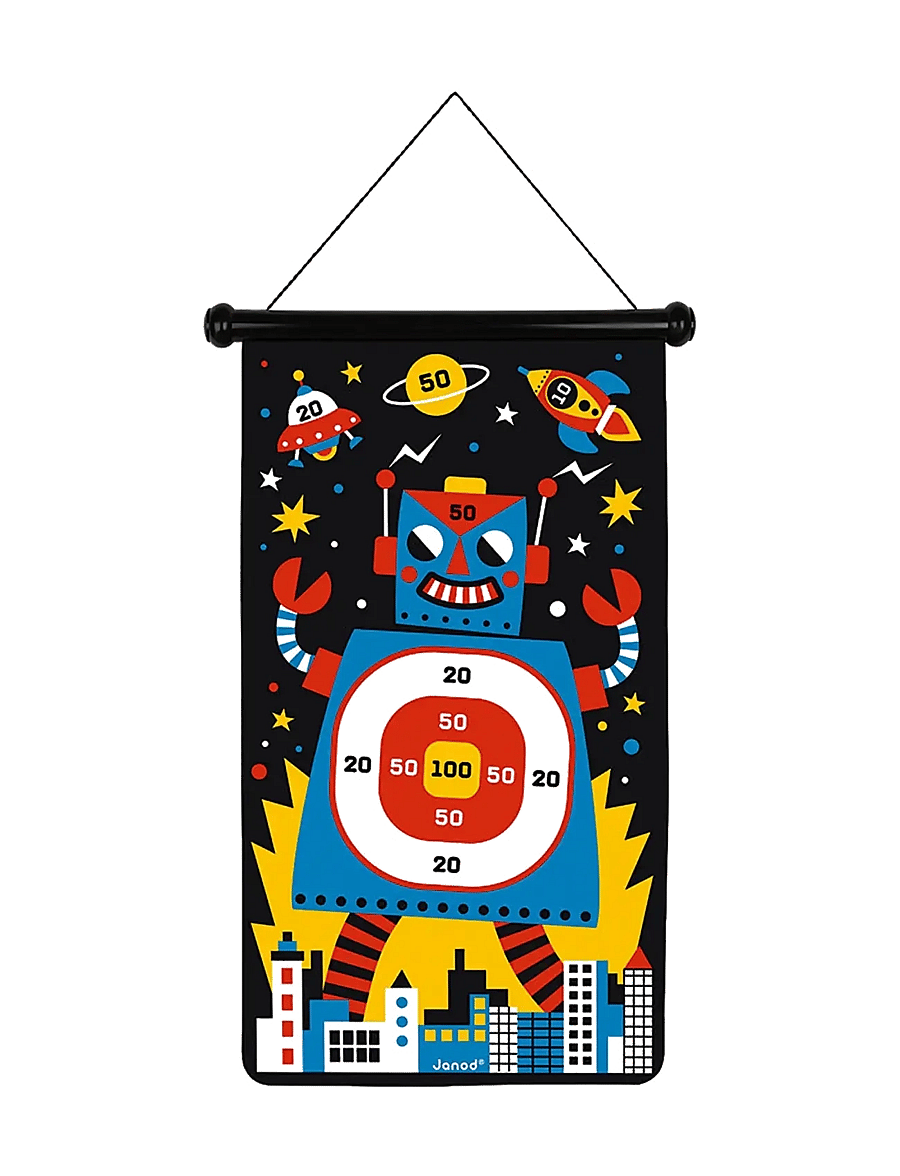 Janod - Janod - Magnetic Dart Game - Robots - aktive spiele - multi - 2