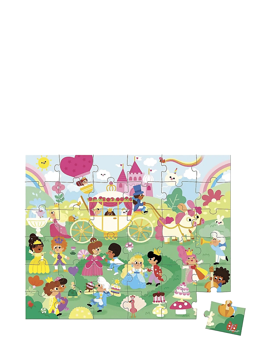 Janod - Janod - Princesses Puzzle - 36 Pcs - klassische puzzles - multi - 1