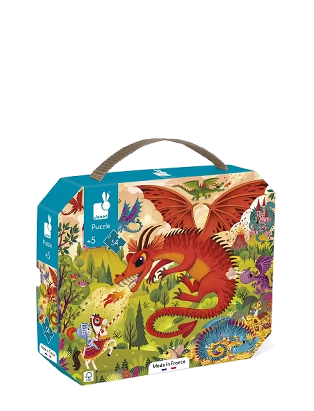Janod Janod - Kingdom Of Dragons Puzzle - 54 Pcs - Neuheiten - MULTI / multi