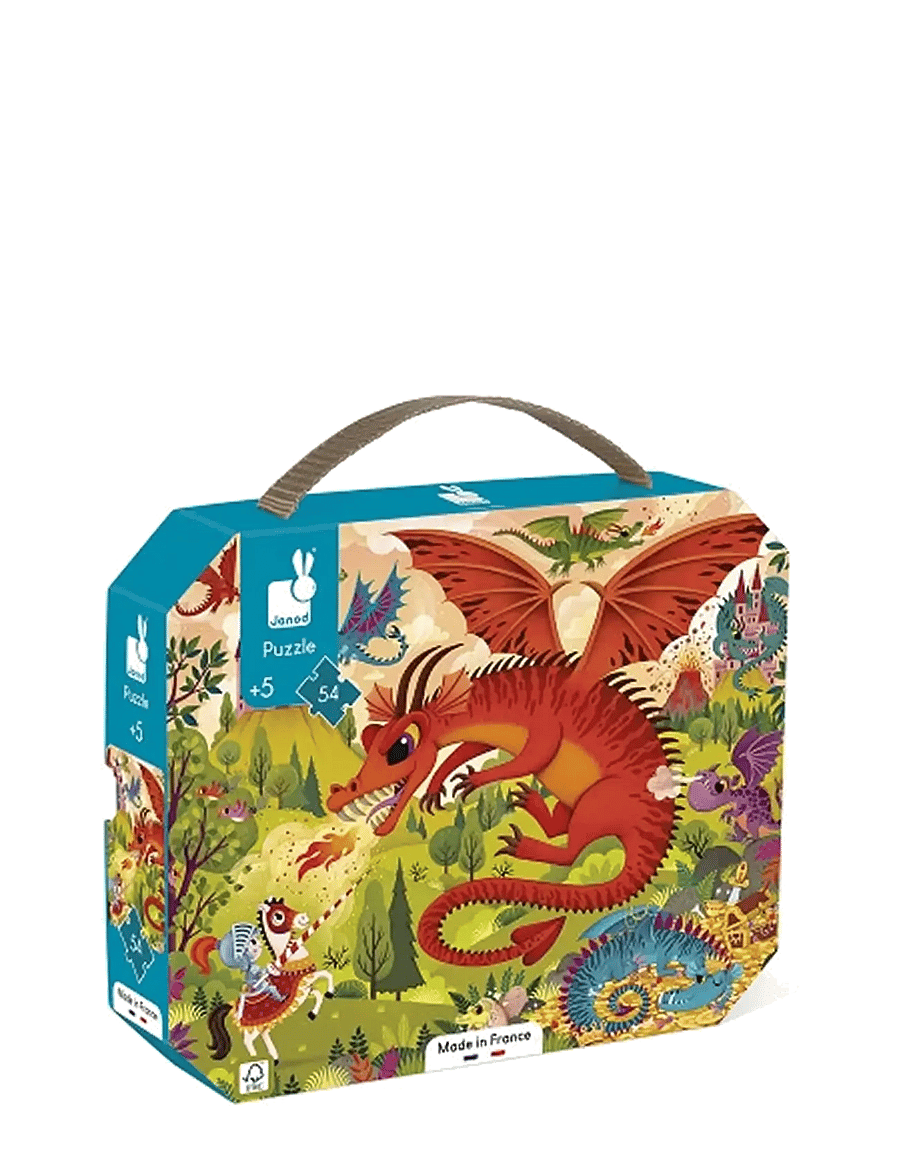 Janod - Janod - Kingdom Of Dragons Puzzle - 54 Pcs - pädagogische rätsel - multi - 0
